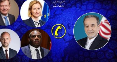 Iran FM holds phone conversation with E3 counterparts EU foreign policy chief